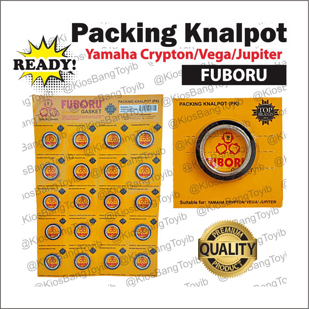 Packing Gasket Ring Knalpot/  Paking Knalpot Yamaha Crypton Vega Jupiter ★𝐅𝐮𝐛𝐨𝐫𝐮★