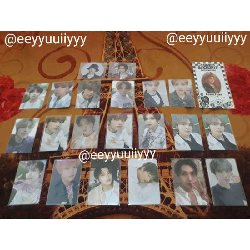 [READY STOCK] Official Photocard Nct dream Nct 127 WayV Red Velvet Haechan Chenle Jeno Jisung Jaemin