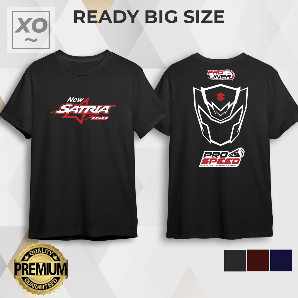 baju kaos distro satria fu 150 al new srat baju kaos pria KAOS SATRIA FU 150 TSHIRT SUZUKI BAJU MOTO