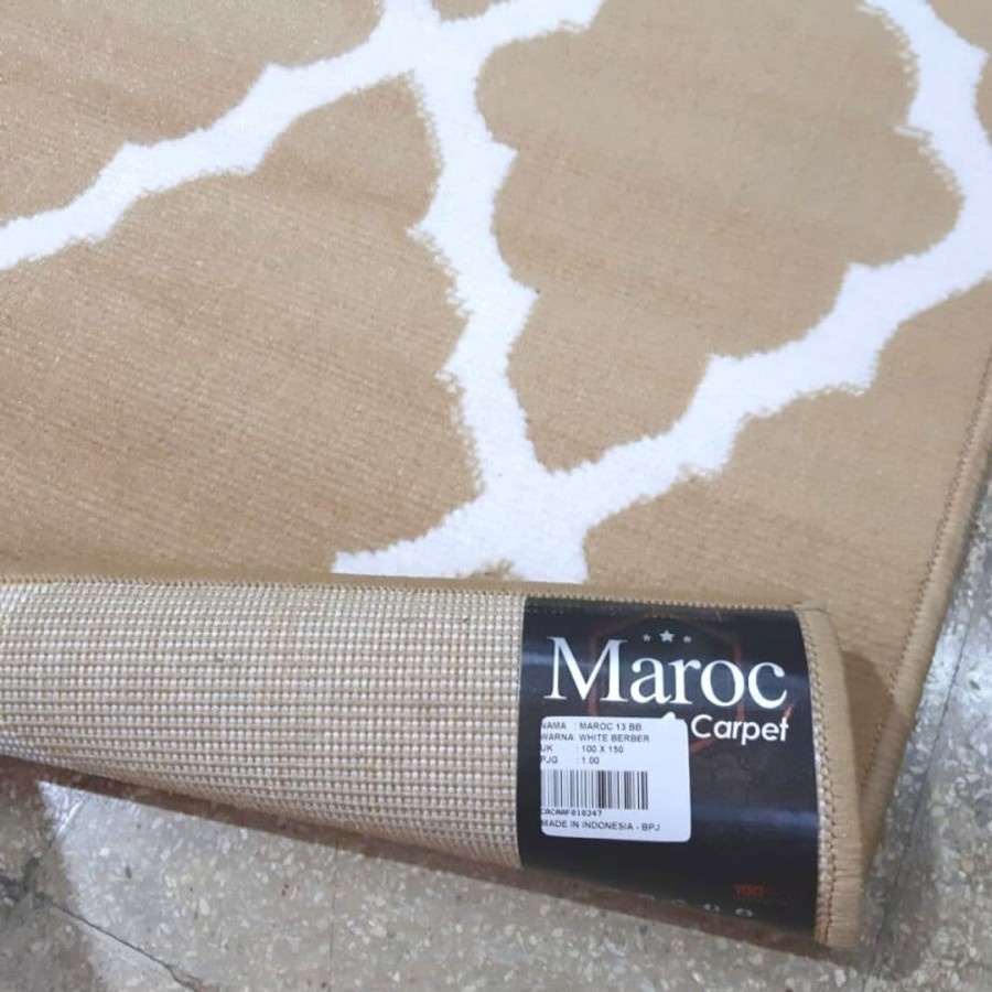 MAROC Karpet Lantai 100 x 150 B13 Beige-2