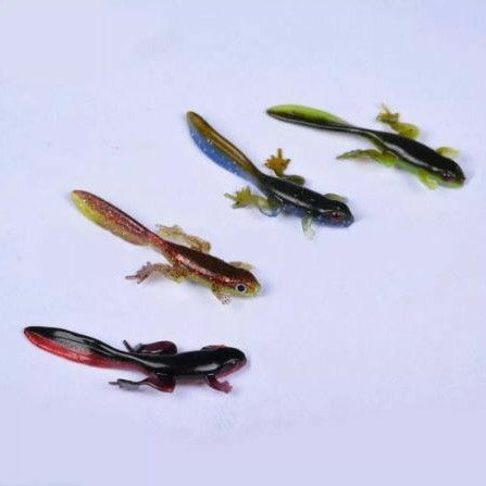 1 PCS Bionic Plastic Rubber Newt Salamander Soft Bait