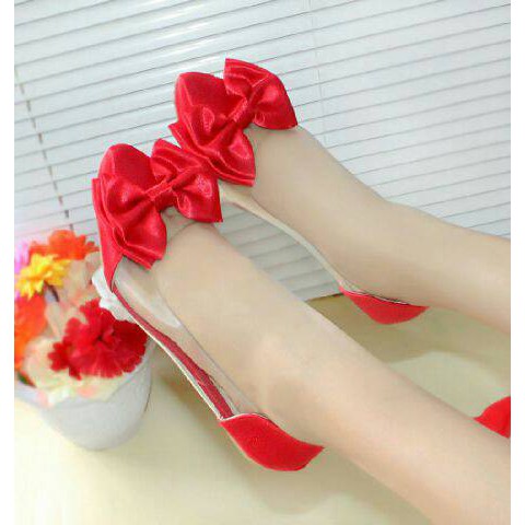 

FLATSHOES MIKA PITA MERAH