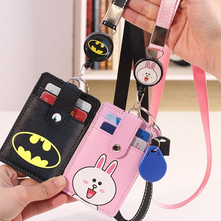 

2414 Name Tag/ID Card Holder/Gantungan Kartu Nama/Tali Id card Nama 3 Slot ダ