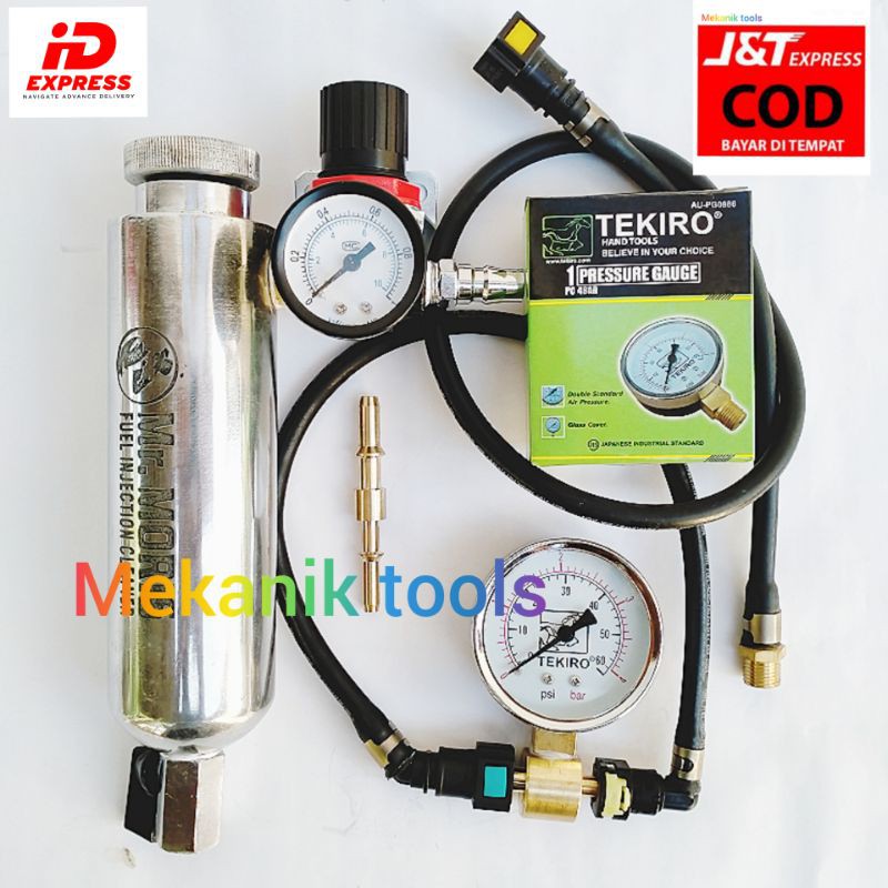 Alat servis injeksi injektor TESTER FUELPUMP SATU PAKET TABUNG INFUS INJECTOR