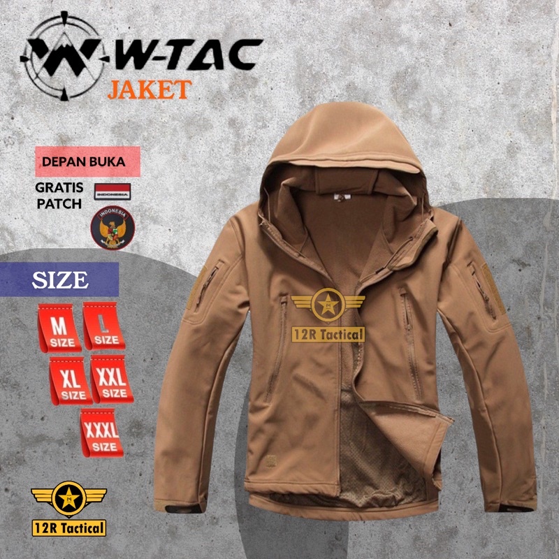 Jual Jaket Tactical Tad Jaket Anti Air Jaket Gunung Shopee Indonesia