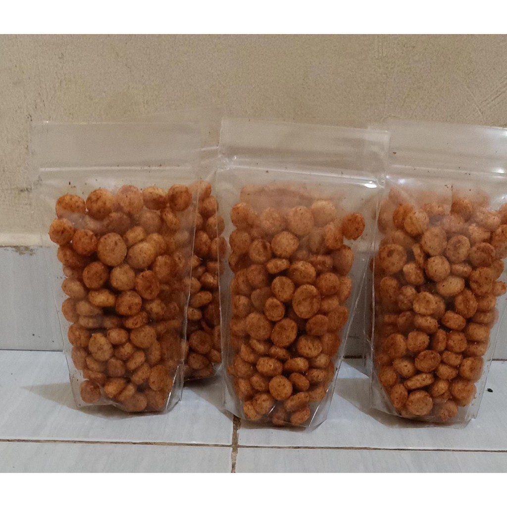 Keripik Cimol kering pedas gurih enak50gr