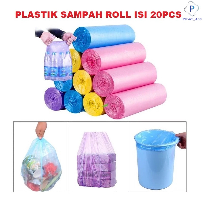 PR20 - Kantong Sampah Popok Isi Ulang / Refill Plastik Sampah Gulung