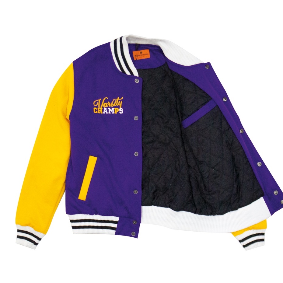 Predecessors Taf Varsity Jacket - Champs#1 - Purple