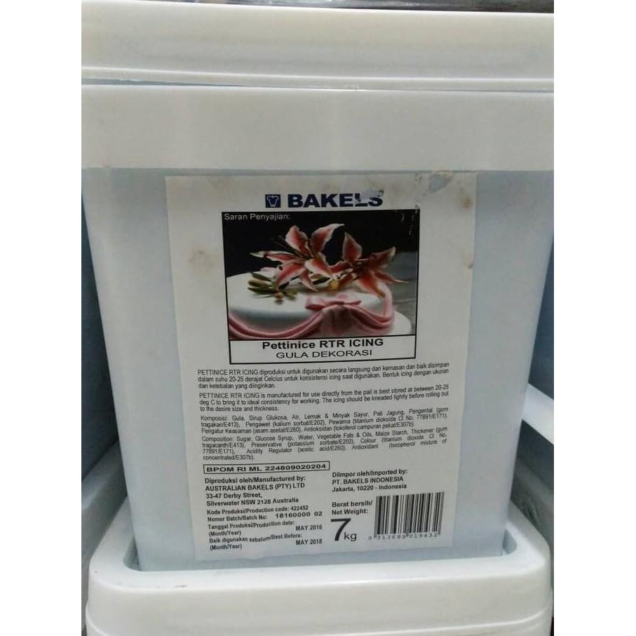 

Toko-Bahan-Kue- Bakels Icing Plastik / Fondant Bakels 1Kg -Terlengkap-Termurah-Dijamin.