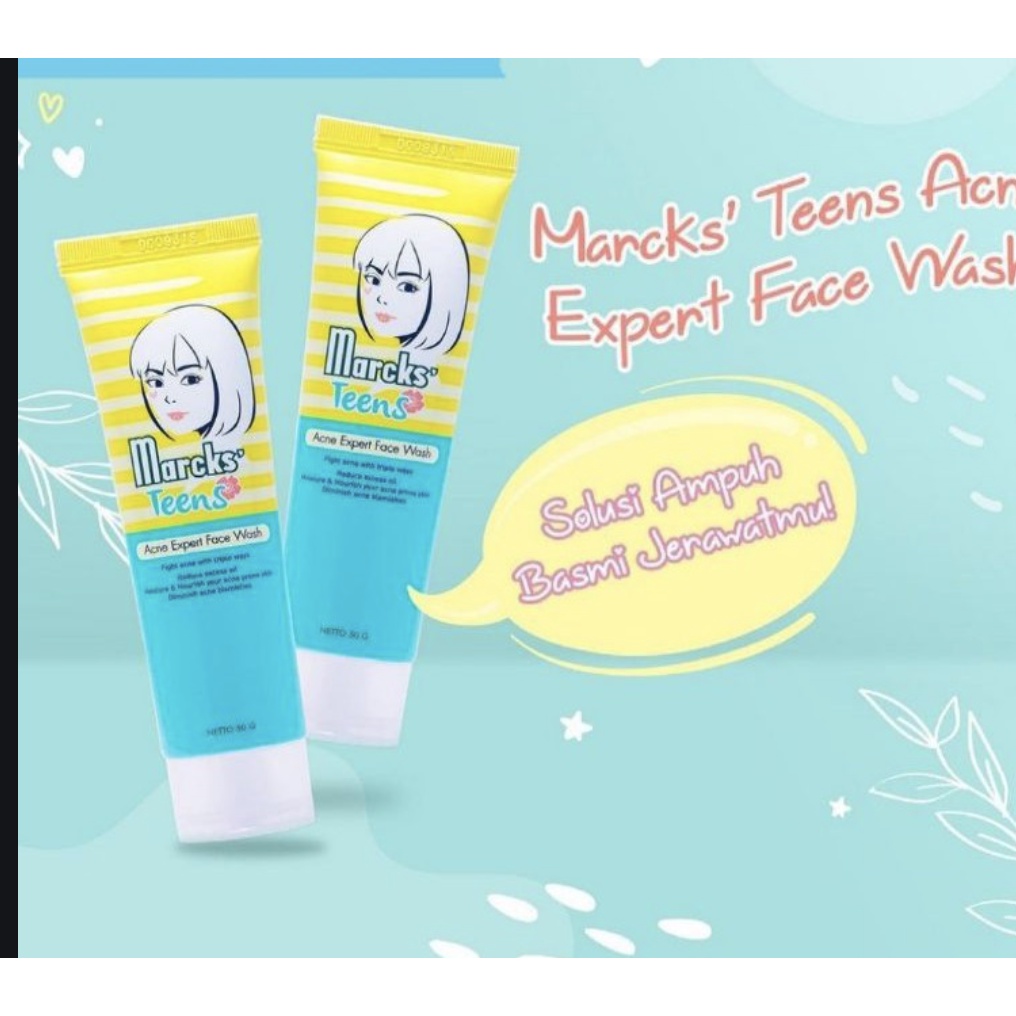 Marck's Teens Acne Expert Face Wash 50gr