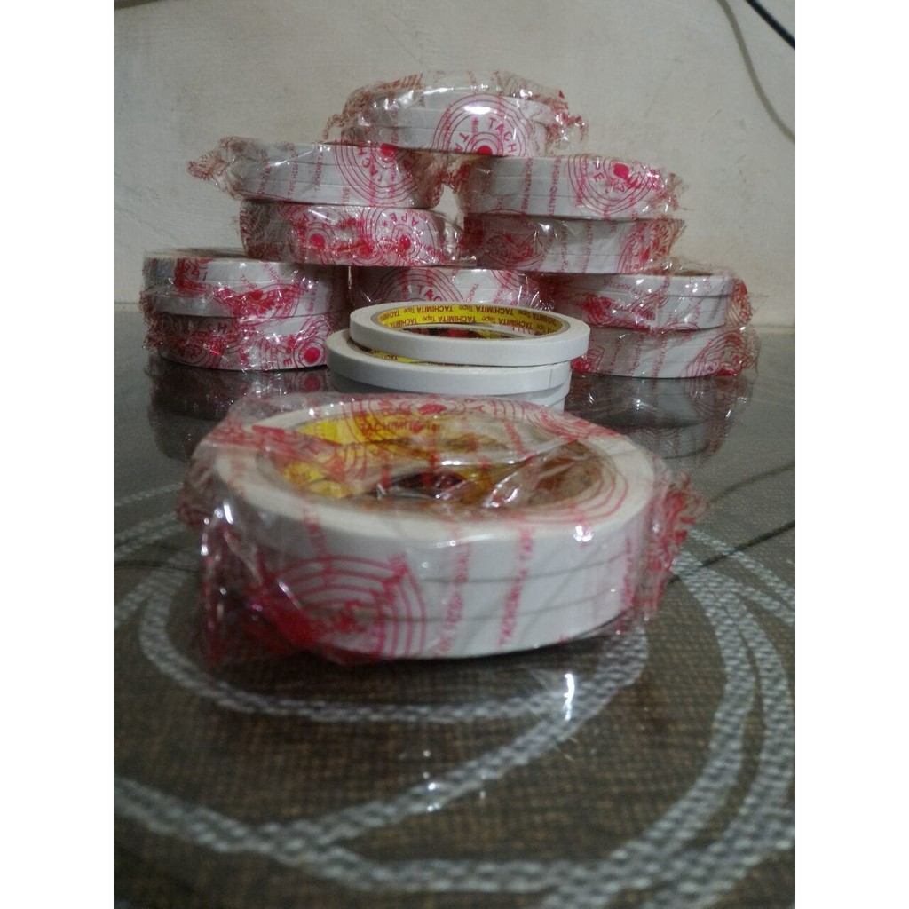 

Terlaris DOUBLE TAPE 8 MM TACHIMITA BERKUALITAS DOUBLE TAPE KERTAS