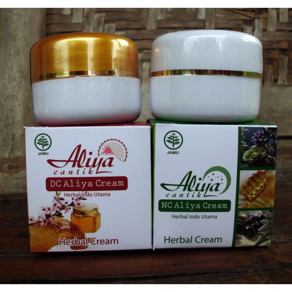 Paket Cream Siang & Malam DC & NC ALIYA CREAM DAY & NIGHT CREAM ALIYA
