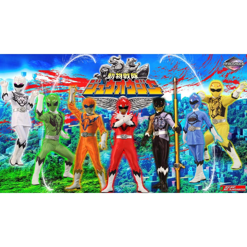 DVD Super Sentai Doubutsu Sentai Zyuohger Subtitle Indonesia