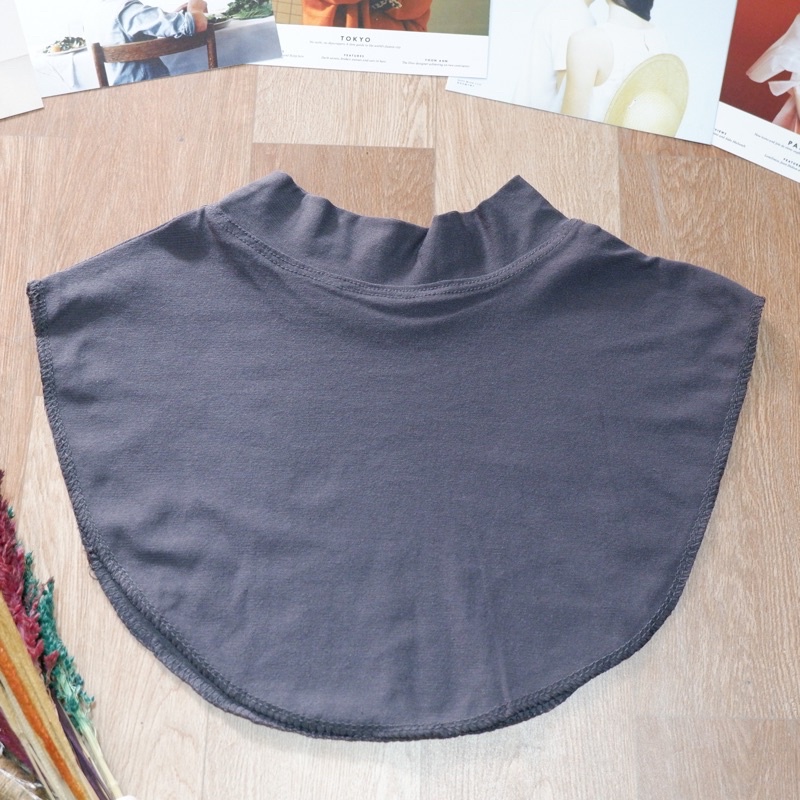 Manset Leher Bahan Kaos Termurah-Dark grey