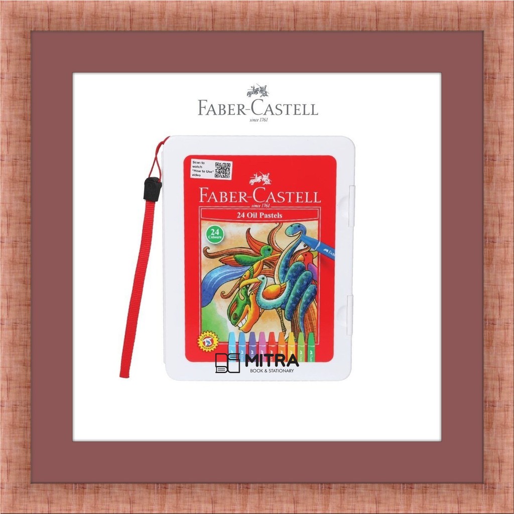 

Crayon Faber Castell 24 warna Hexagonal