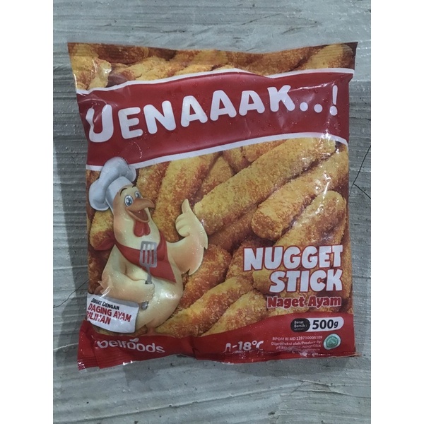 

Chicken Nugget Stick Uenaaak Belfoods 500gr