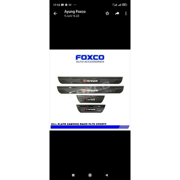 sillplate samping toyota raize