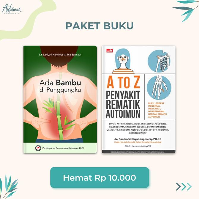 

PAKET BUKU - Ada Bambu di Punggungku & A-Z Penyakit Rematik Autoimun