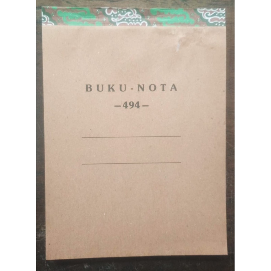 

Buku Nota 494 Besar
