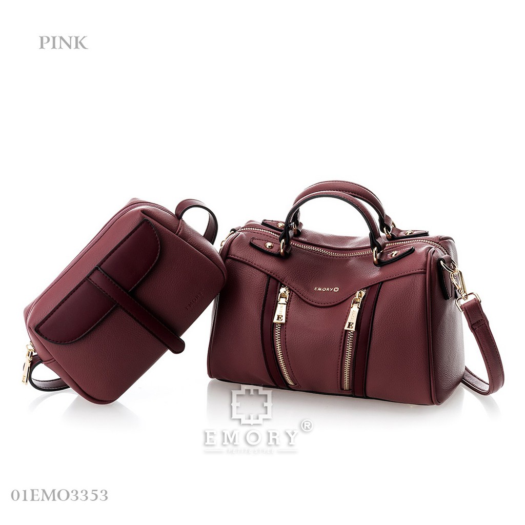 LINKSBANDUNG - EMORY  Elfisha  01EMO3353 Handbag Wanita Tas  2in1 Original