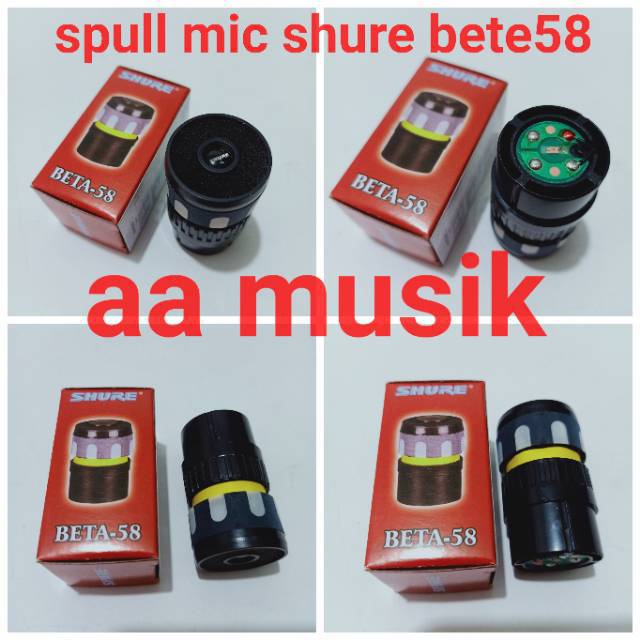 SPULL MIC SHURE SM58 BISA BUAT MIC KABEL DAN MIC WIRELESS