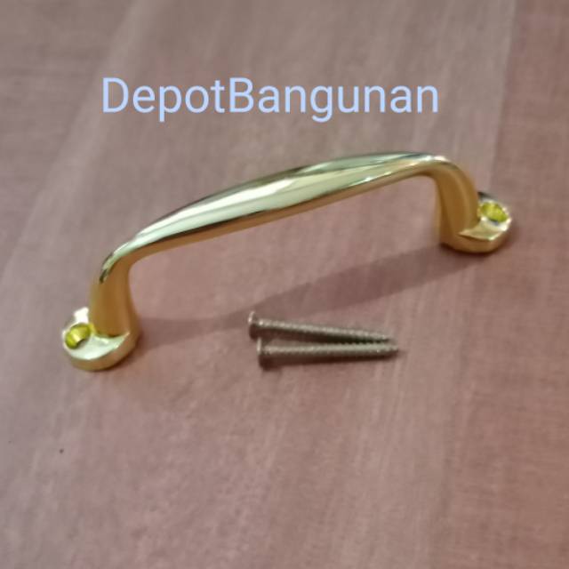 TARIKAN /  HANDLE  LACI LEMARI  GOLD MINIMALIS