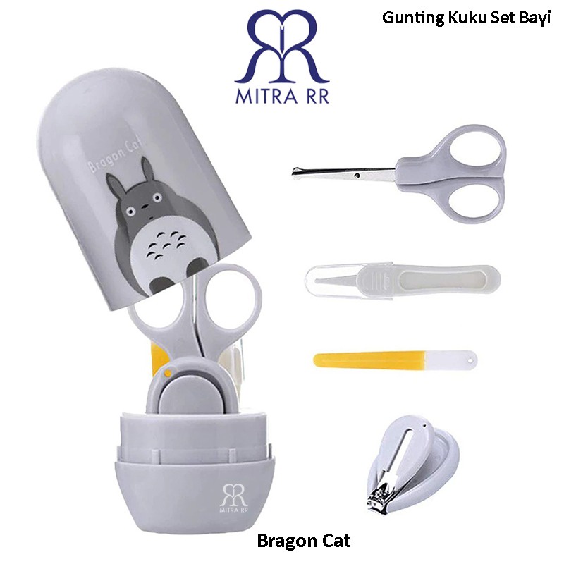 Gunting kuku bayi SET BABY CARE 4 IN 1 - Baby nail clipper set Karakter