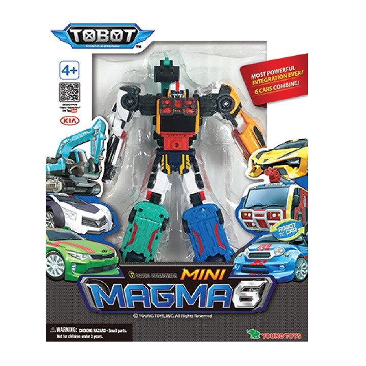 TOBOT Athlon Mini Giga Magma 6 Action Figure