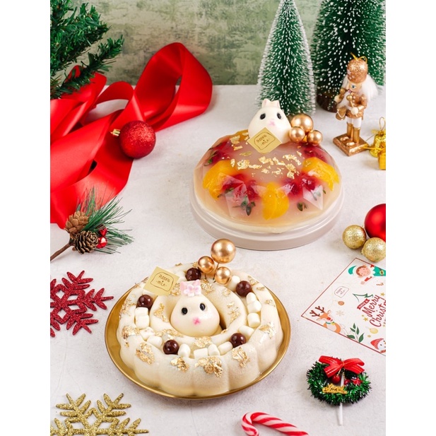 

BUNNY PUDDING / Hampers Natal/ Pudding Kelinci Natal/ Kue Natal | PUDDINGNMILK.JKT
