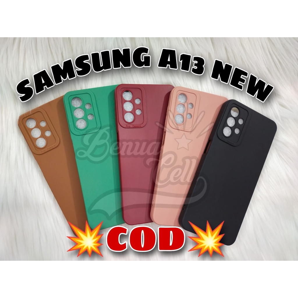 SAMSUNG A13 CASE MACARON PRO KAMERA SOFTCASE PRO KAMERA SAMSUNG GALAXY A13 / A13 LITE - BC