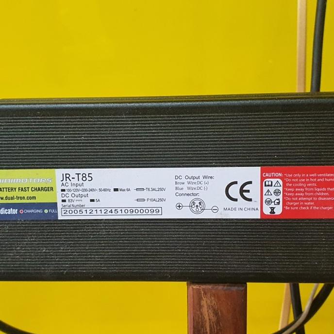 Fast Charger 72V Dualtron Electric Scooter / Skuter Listrik