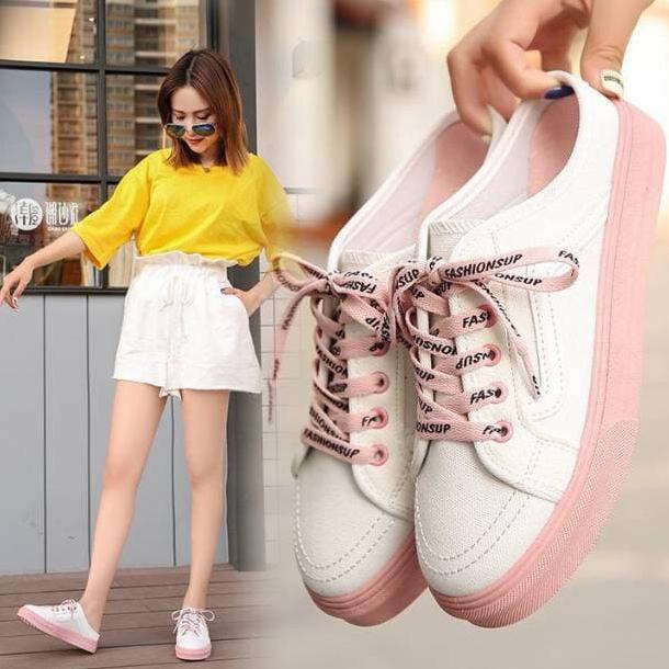 TBIG - Sneakers Import Sepatu Sandal Tali Sepatu wanita - A105