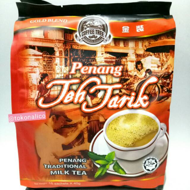 

COFFEE TREEPENANG TRADITIONAL TEH TARIK 600GR X 15SACHET