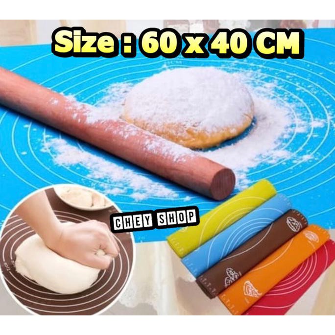 Alas Adonan Silikon Baking Mat Silicone Alas Adonan Kue Donat Pizza