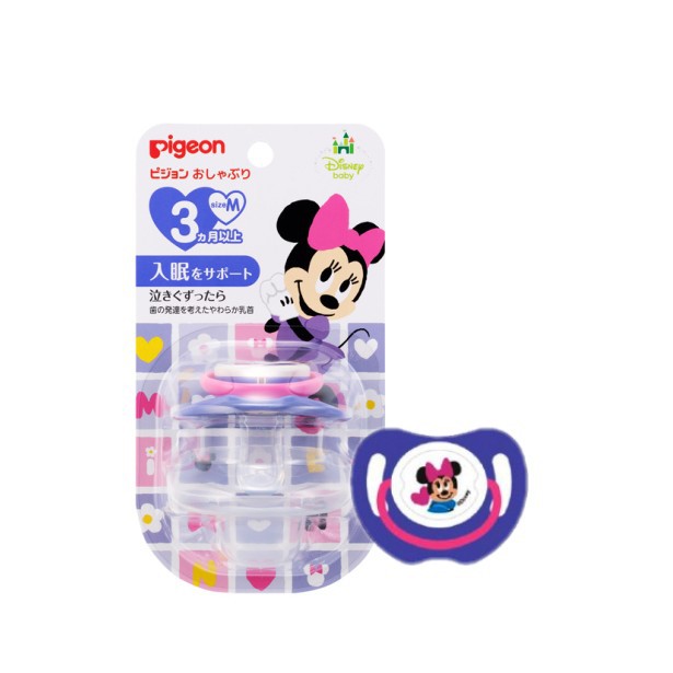 PIGEON Silicone PACIFIER MICKEY MINNIE DISNEY FUNFRIENDS Import Ukuran S, M, L Soother Empeng Bayi ASLI