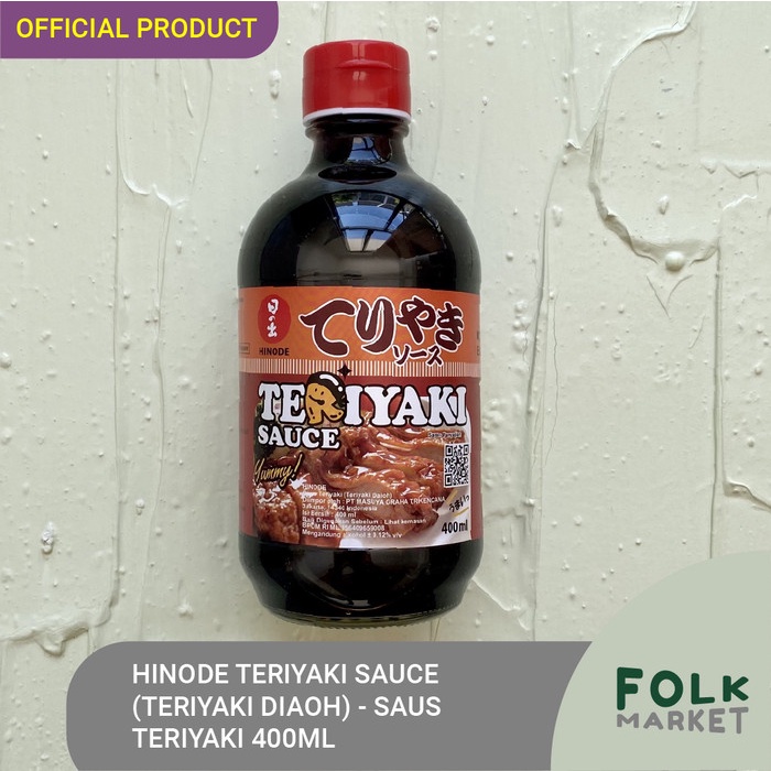 

HINODE Teriyaki Sauce - Saus Teriyaki Daioh 400ml