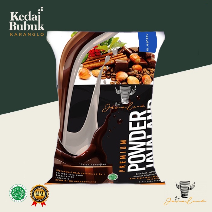 

(Premium) Bubuk Minuman Blueberry 500gr