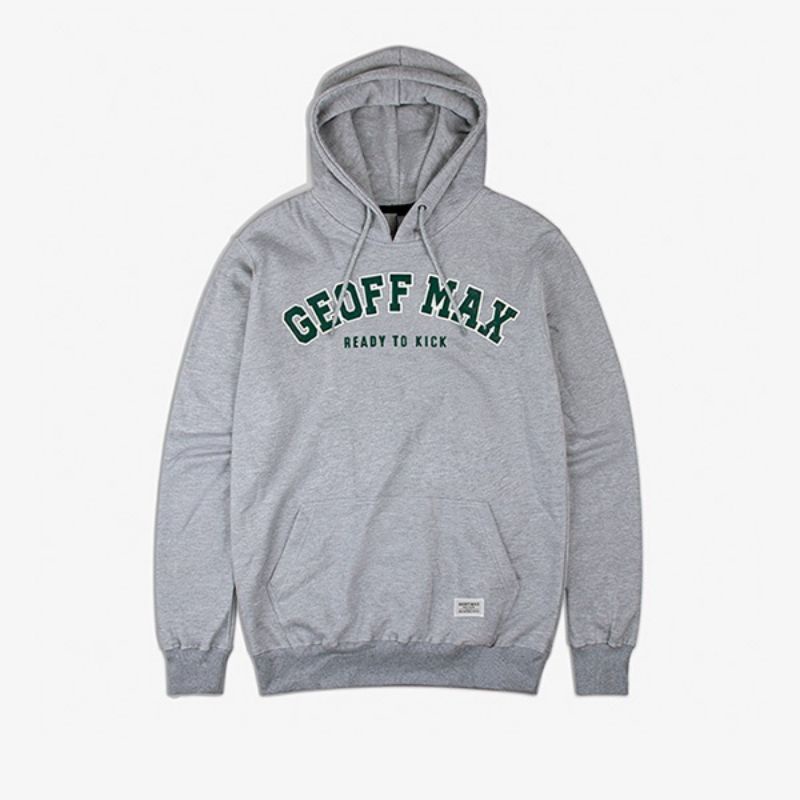 Geoff Max Hoodie Grey - Grey HD08 || Hoodie Pria || Hoodie Wanita || Jaket Pria