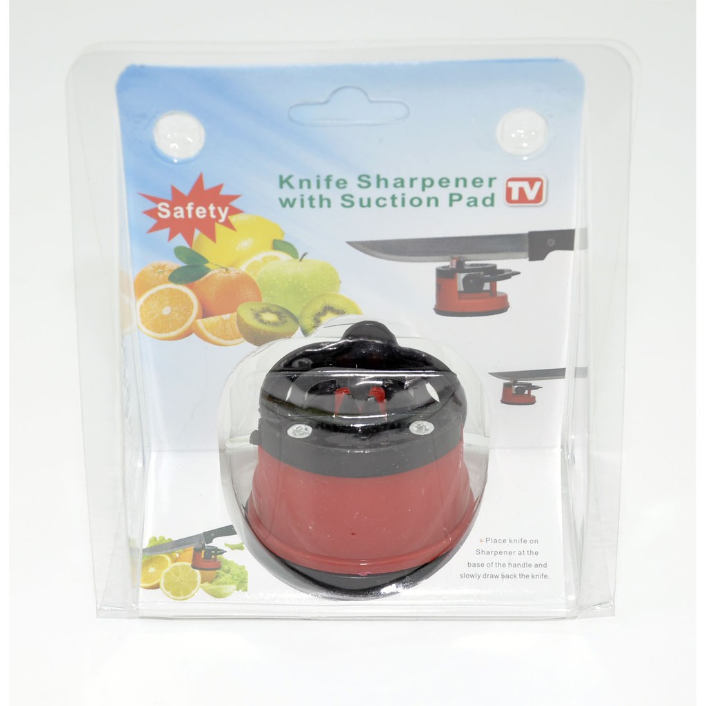 Knife Sharpener With Suction Pad / Asahan Pisau Bulat