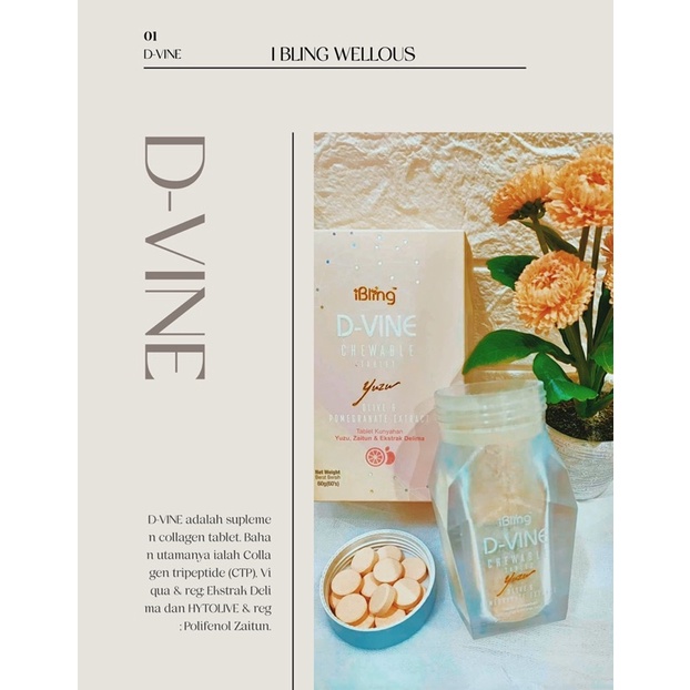 D vine D-vine COLLAGEN ORIGINAL 20 Butir Premium Skincare Perawatan Kulit Menyeluruh Pencegahan Dan 