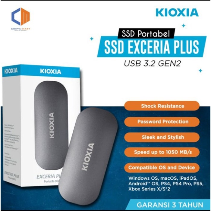 SANDISK SSD Portable 1TB / Extreme / external / ORI / garansi 3 tahun