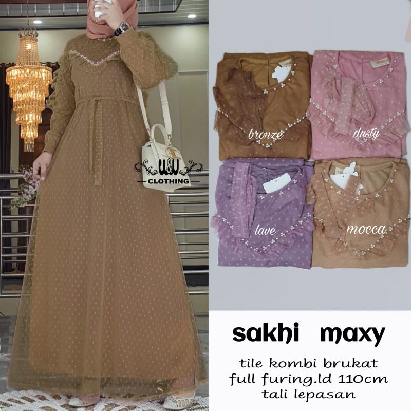 SHAKY MAXY DRESS ORIGINAL PRODUK BY W&amp;W