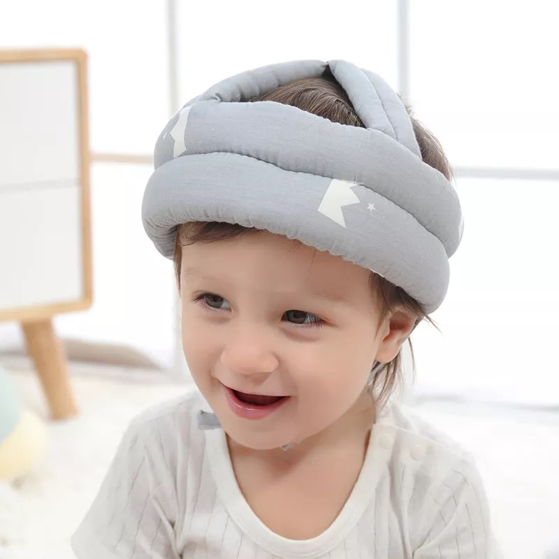 Topi Pelindung Kepala Bayi Anti Jatuh Dan Anti Tabrakan