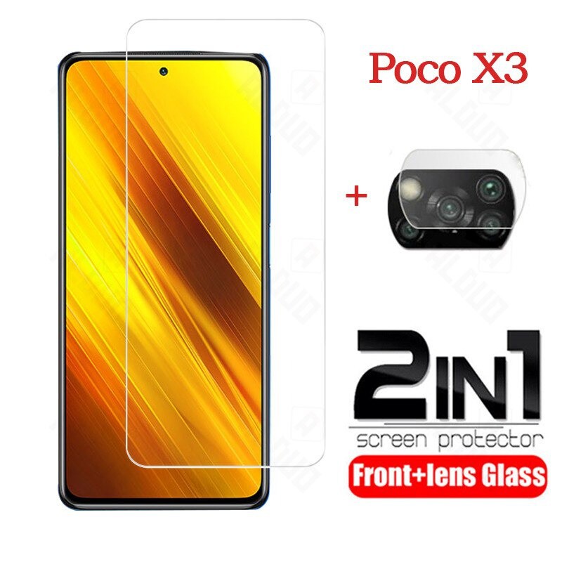 Jual Tempered Glass Clear Poco X3 Nfc Poco X3 Pro Paket Pelindung Kamera Belakang Handphone 6536