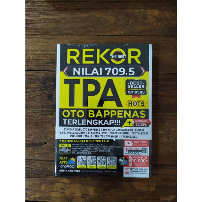 

✨COD✨ THE BEST REKOR NILAI 709,5 TPA OTO BAPPENAS