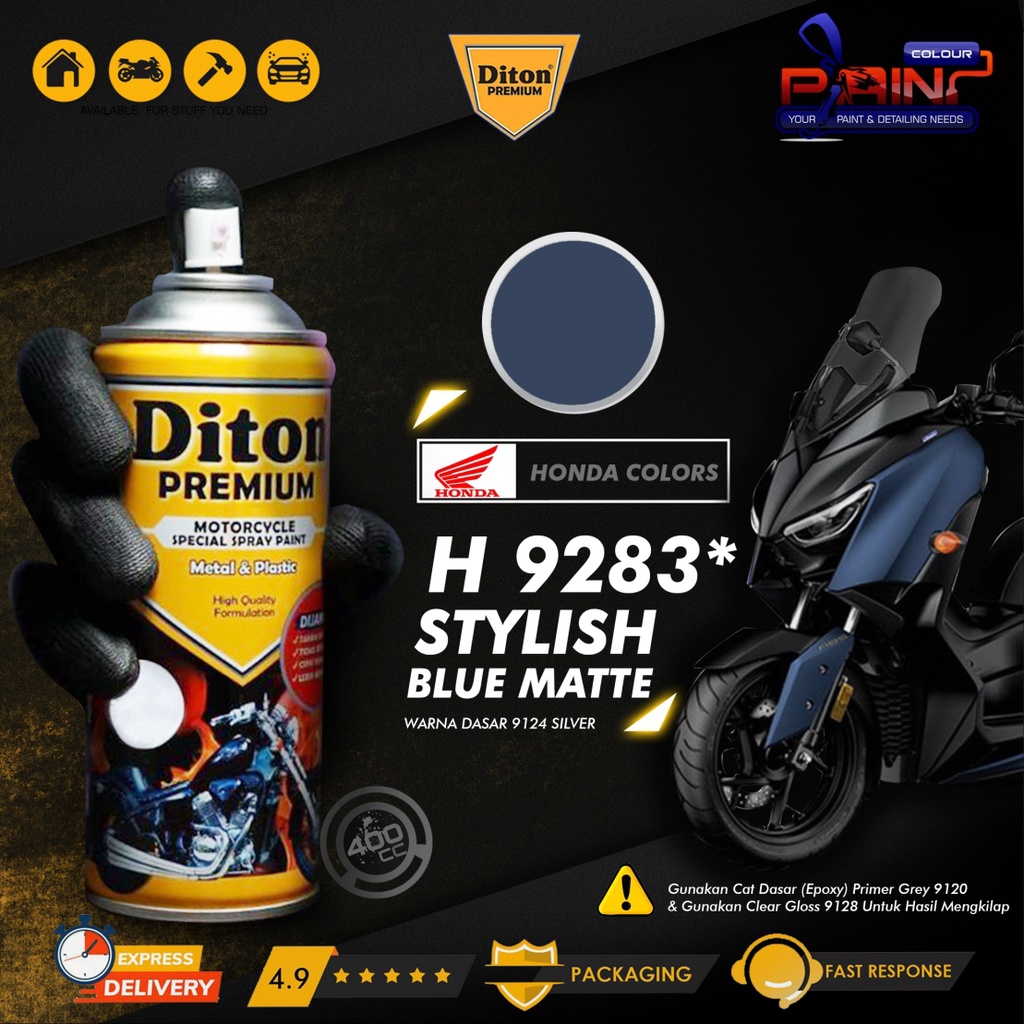 Diton PREMIUM 9283* Stylist Blue Matt Cat Semprot