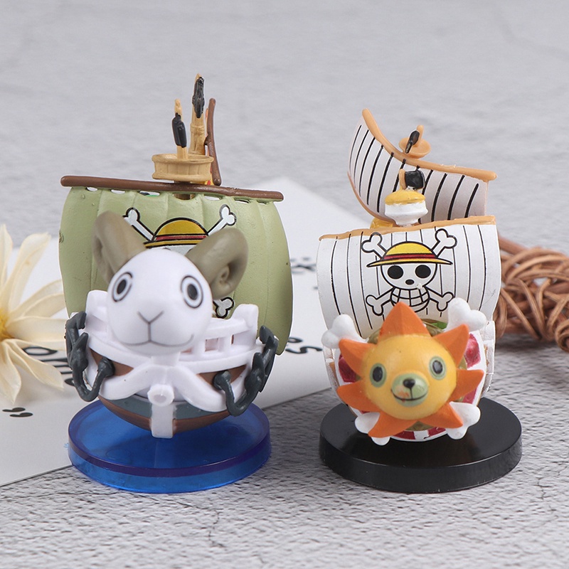 &lt; E2id &amp; &gt; 1Pc Mainan Action Figure One Piece Going Merry Thousand Sunny