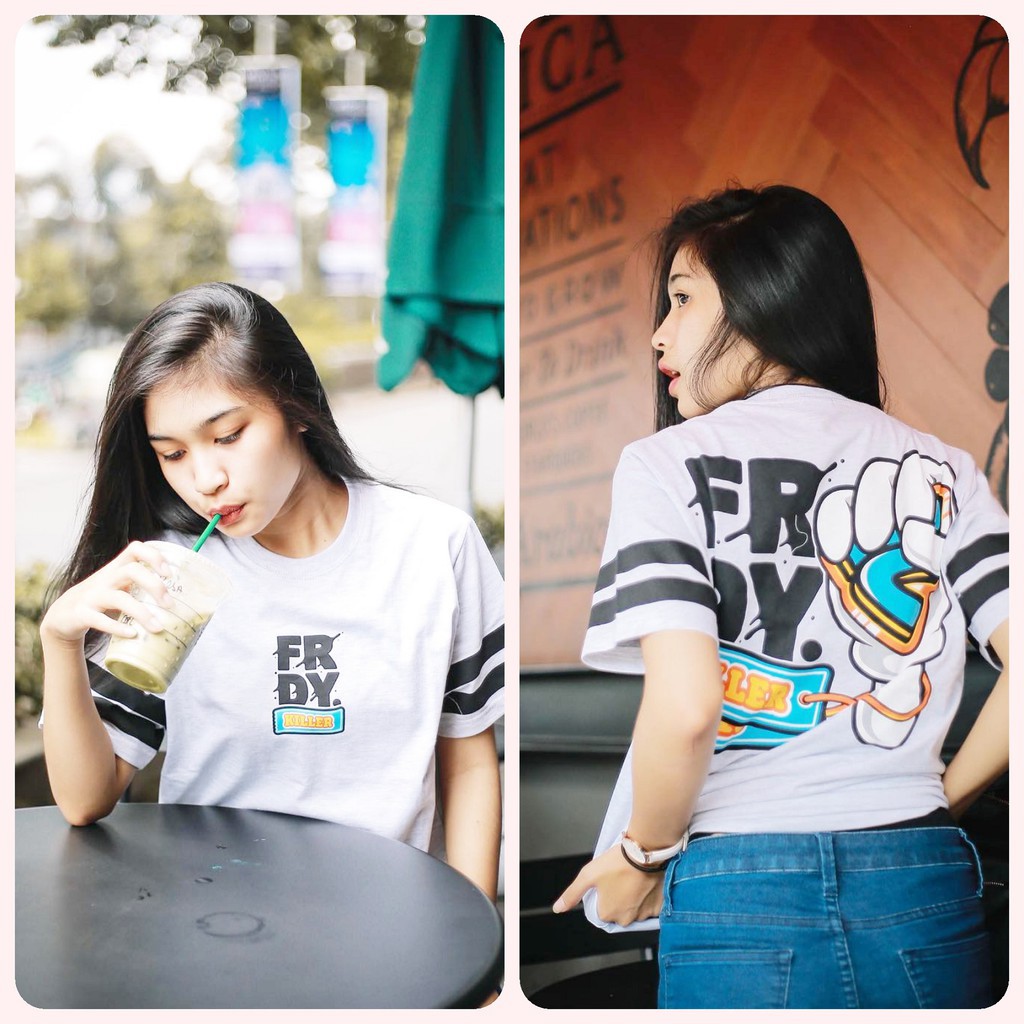 KAOS DISTRO JAKET PRIA // KAOS FRIDAY KILLER - TSHIRT FRIDAY KILLER - KAOS DISTRO LENGAN PENDEK