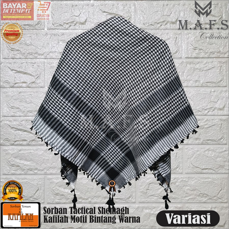 SORBAN TACTICAL SORBAN HAJI KAFILAH MOTIF