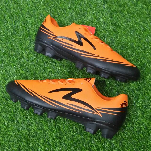 Sepatu Bola  Specs Sparta Fg Black/Orange